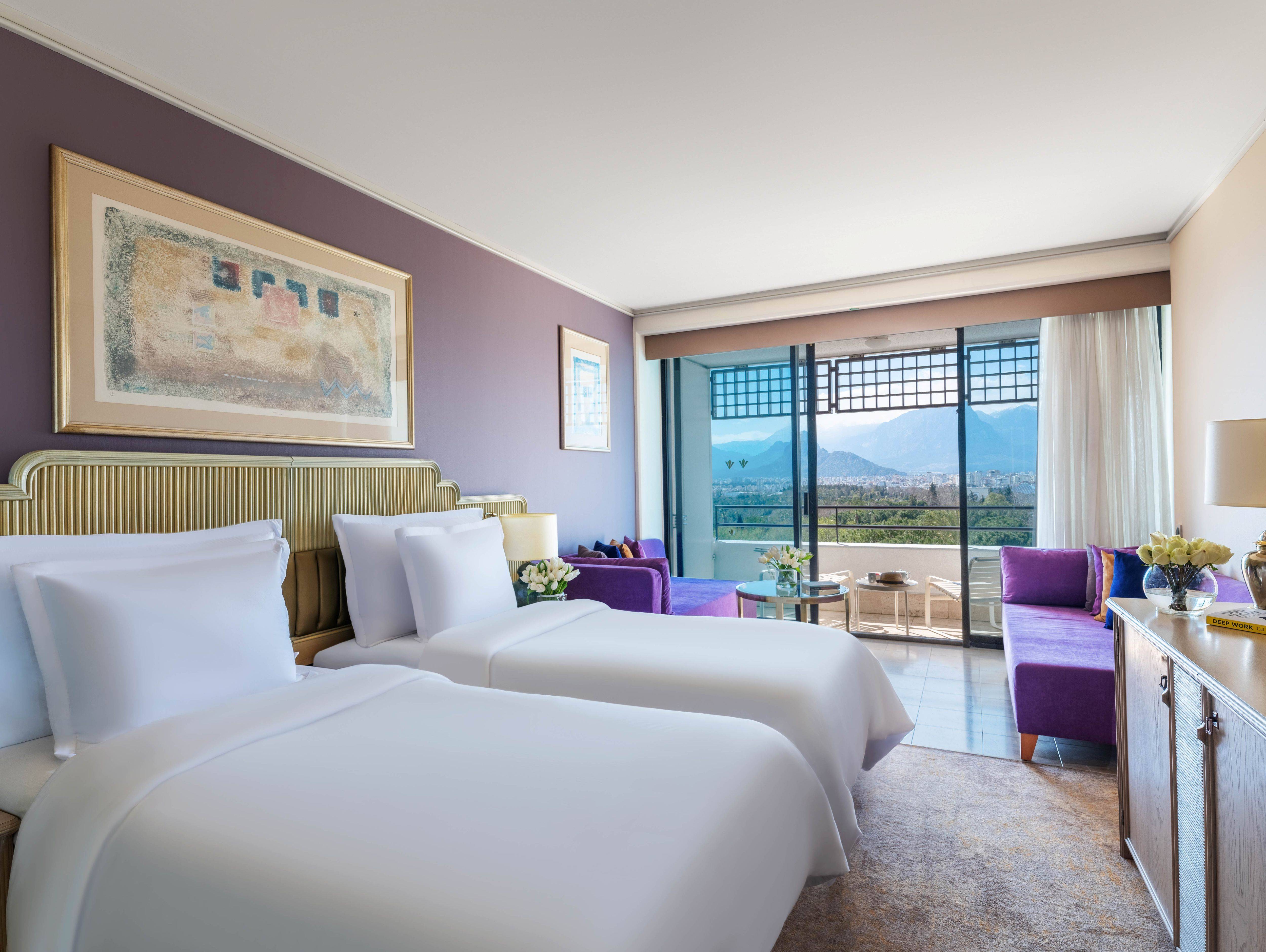 Udoban krevet s pogledom na more za jednu osobu