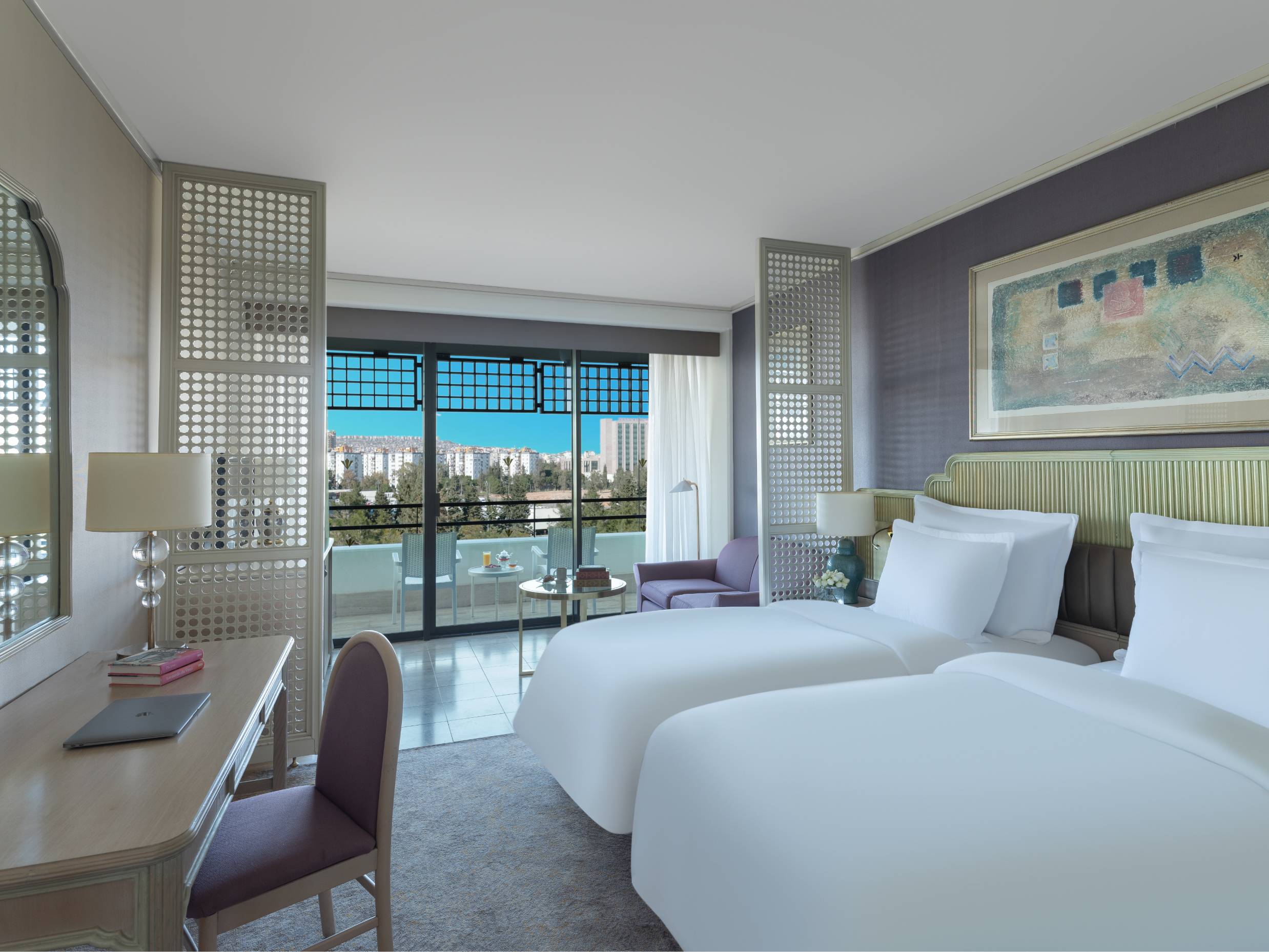 Deluxe City View Room, Two Single Beds