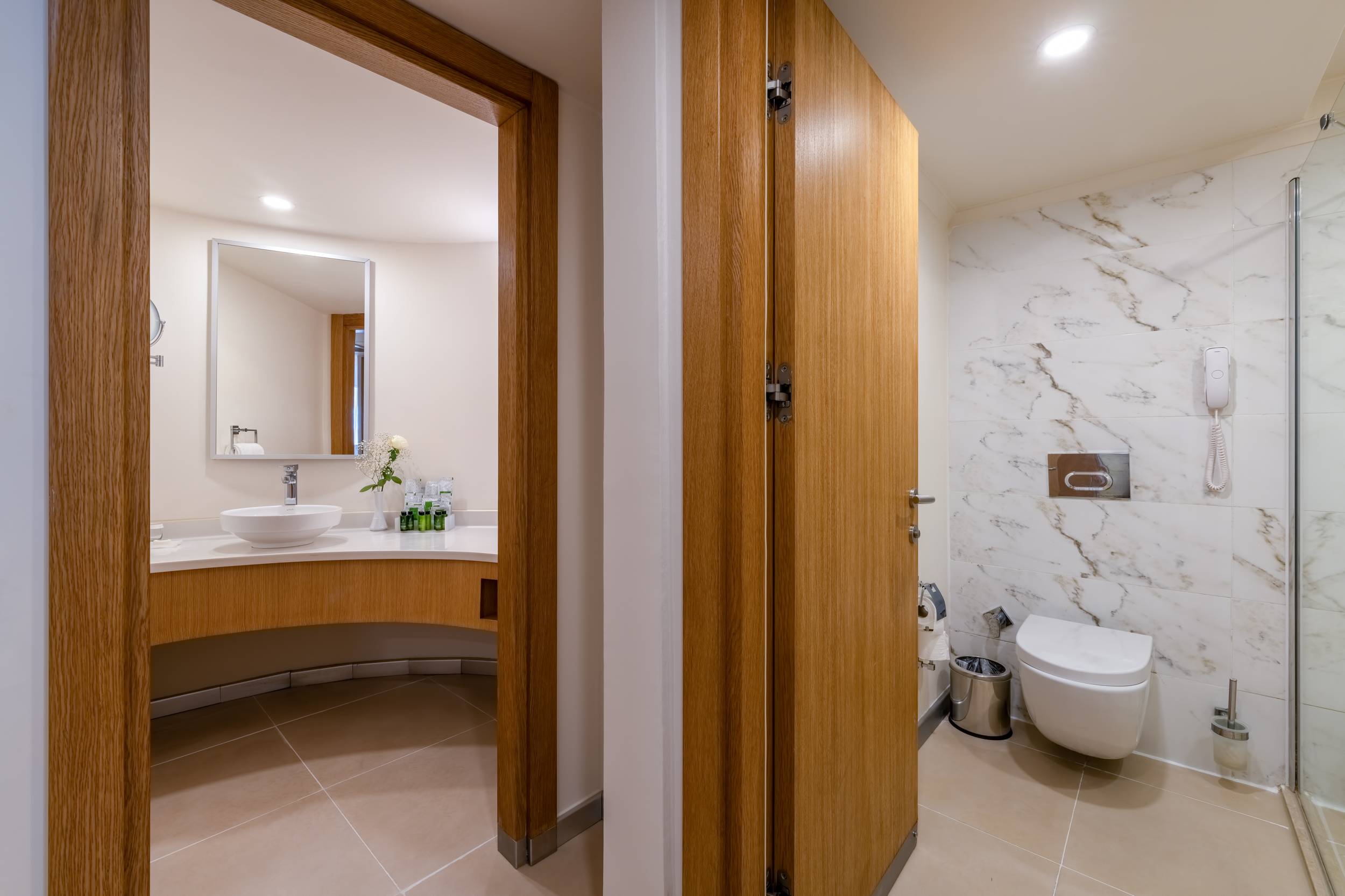 Standardna velika soba s pogledom na vrt, francuskim balkonom