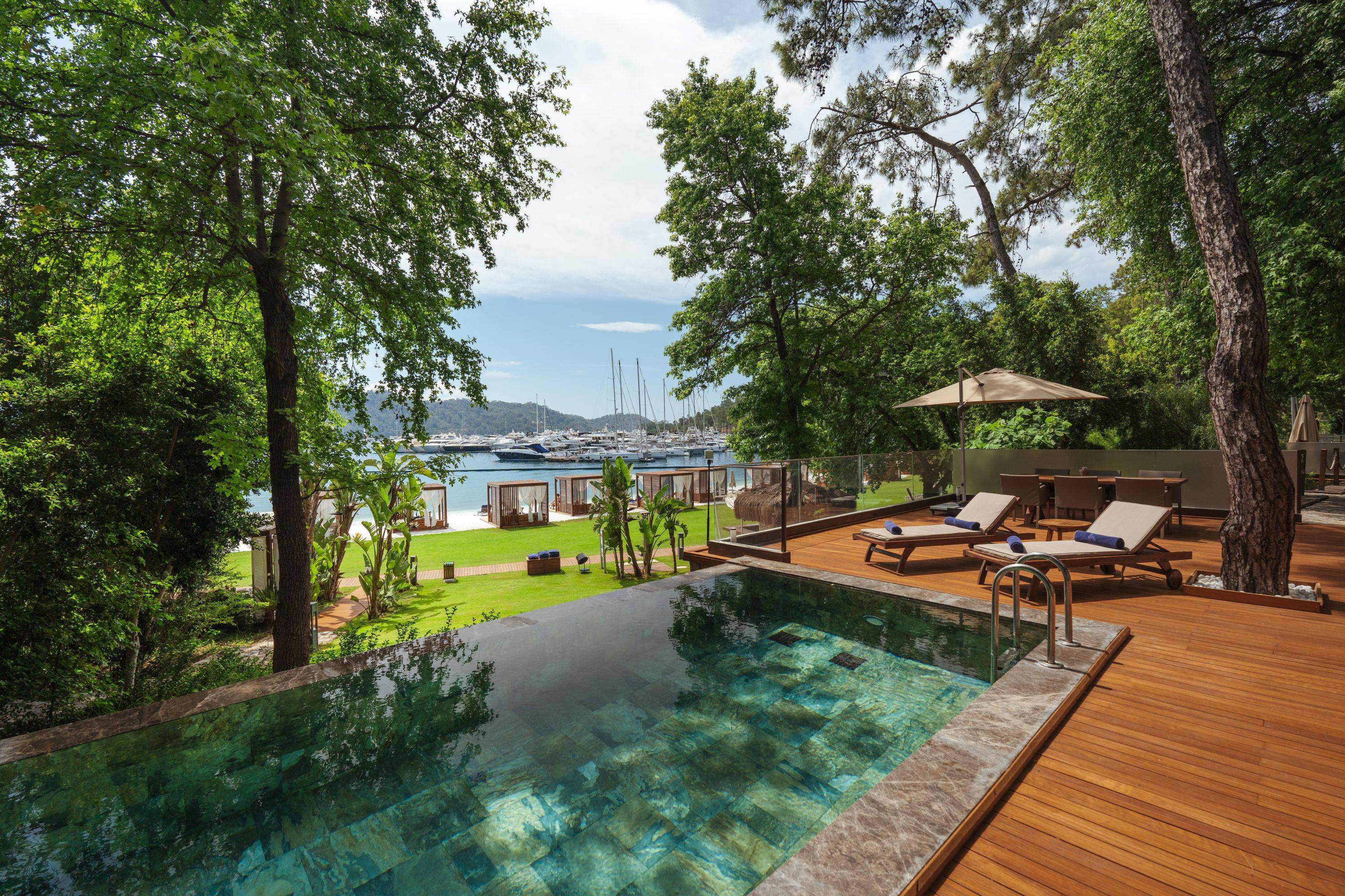 Вилла Privé, вид на море