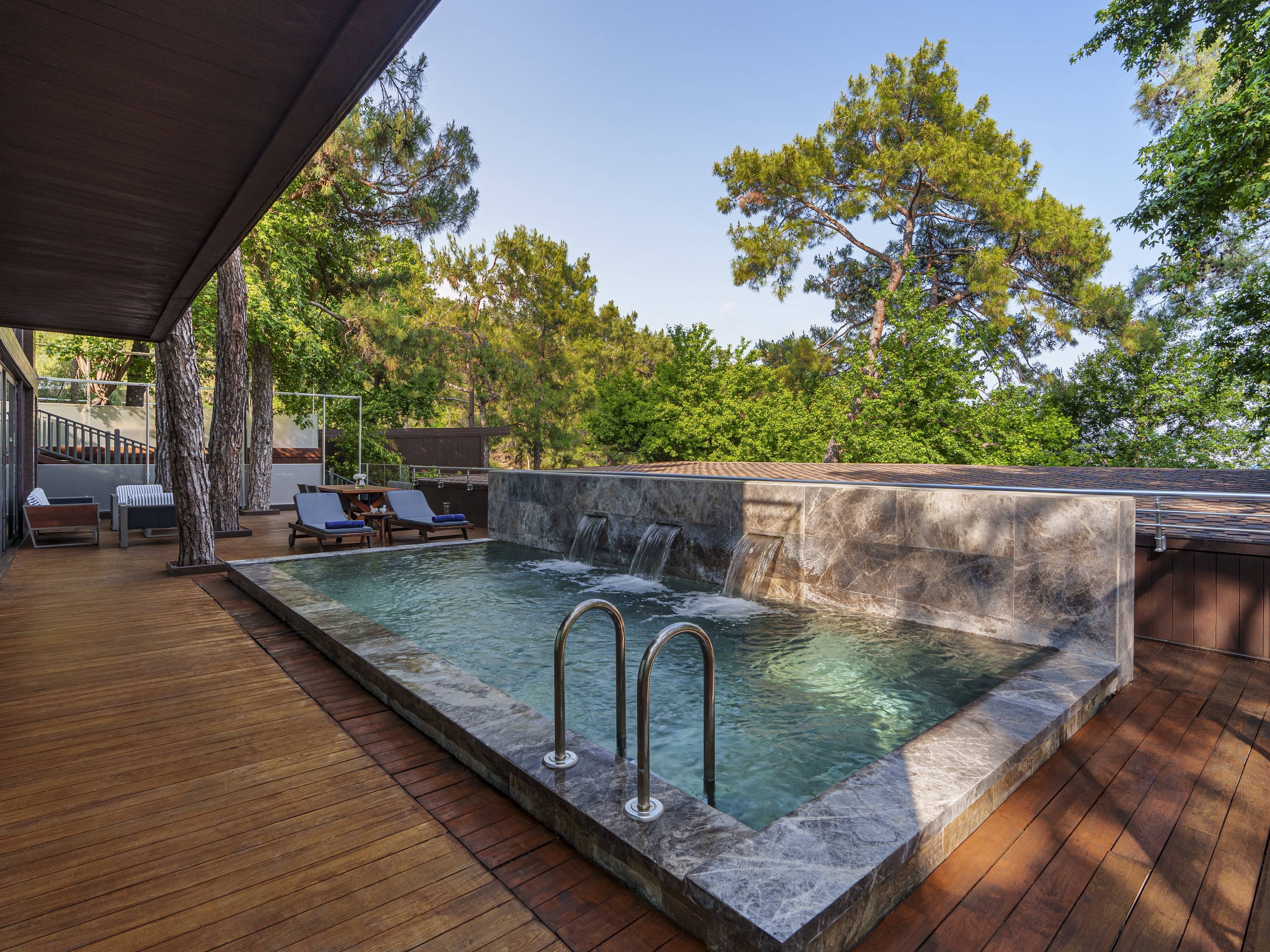 Villa Privé, vista giardino