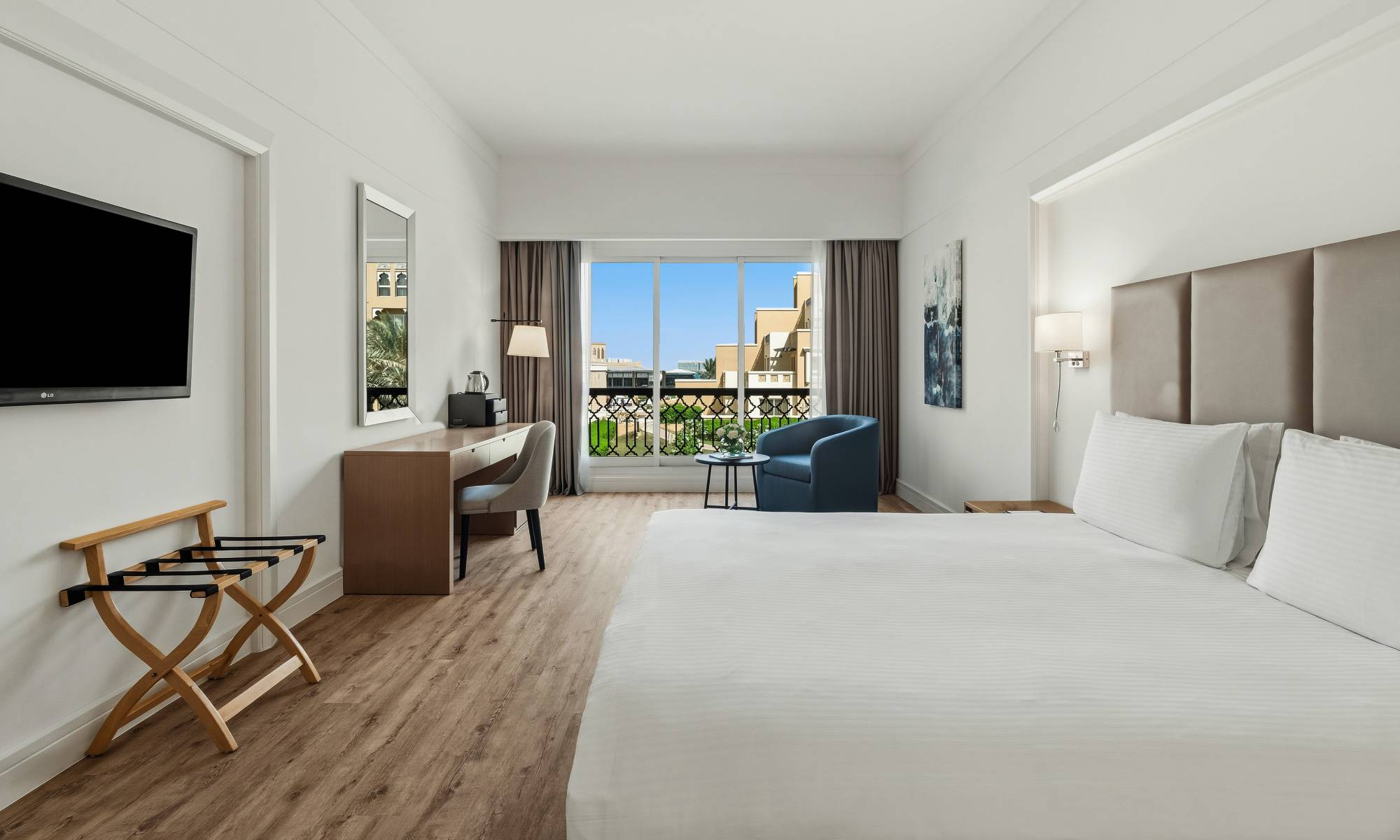 Deluxe soba s pogledom na vrt