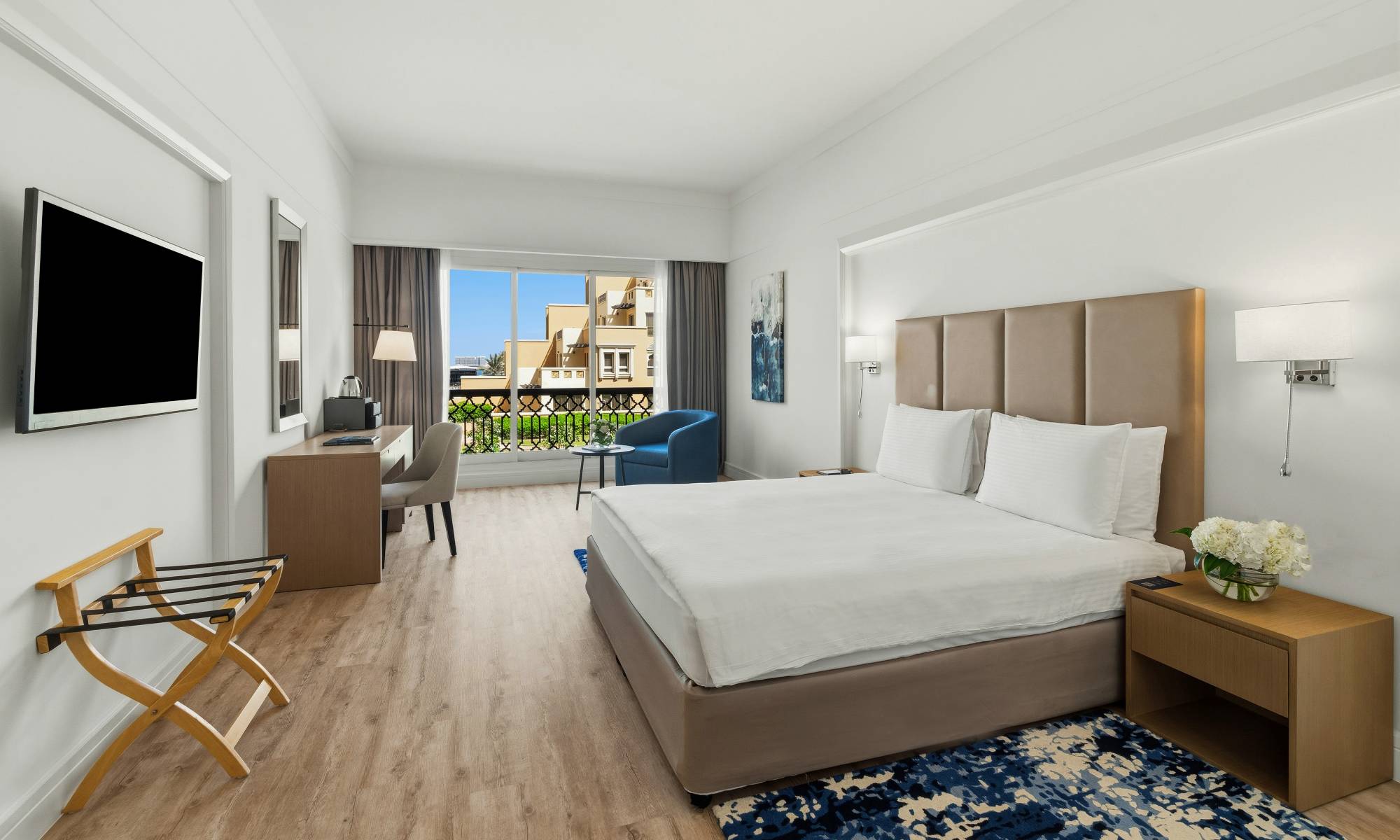 Deluxe soba s pogledom na vrt