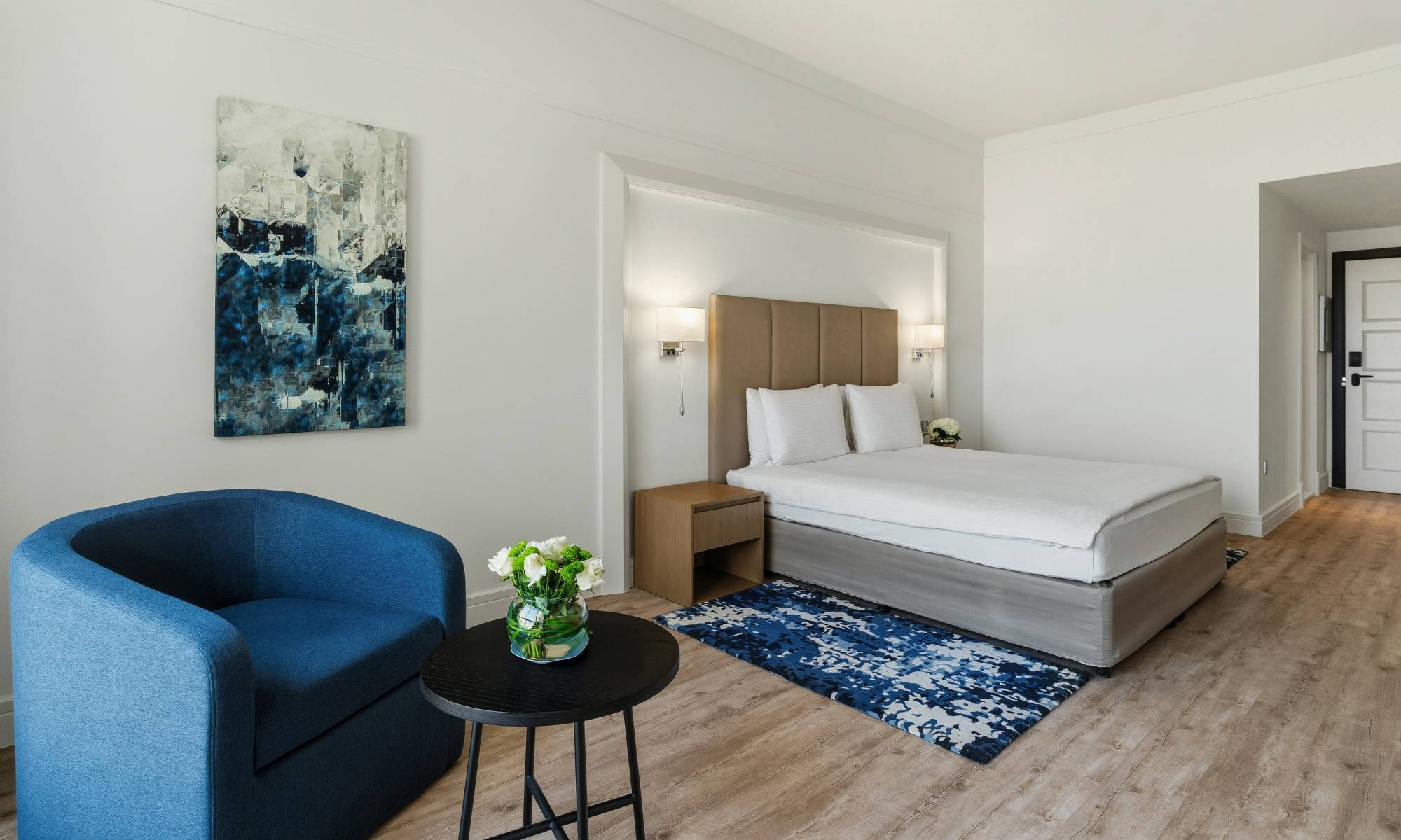 Deluxe soba s pogledom na vrt