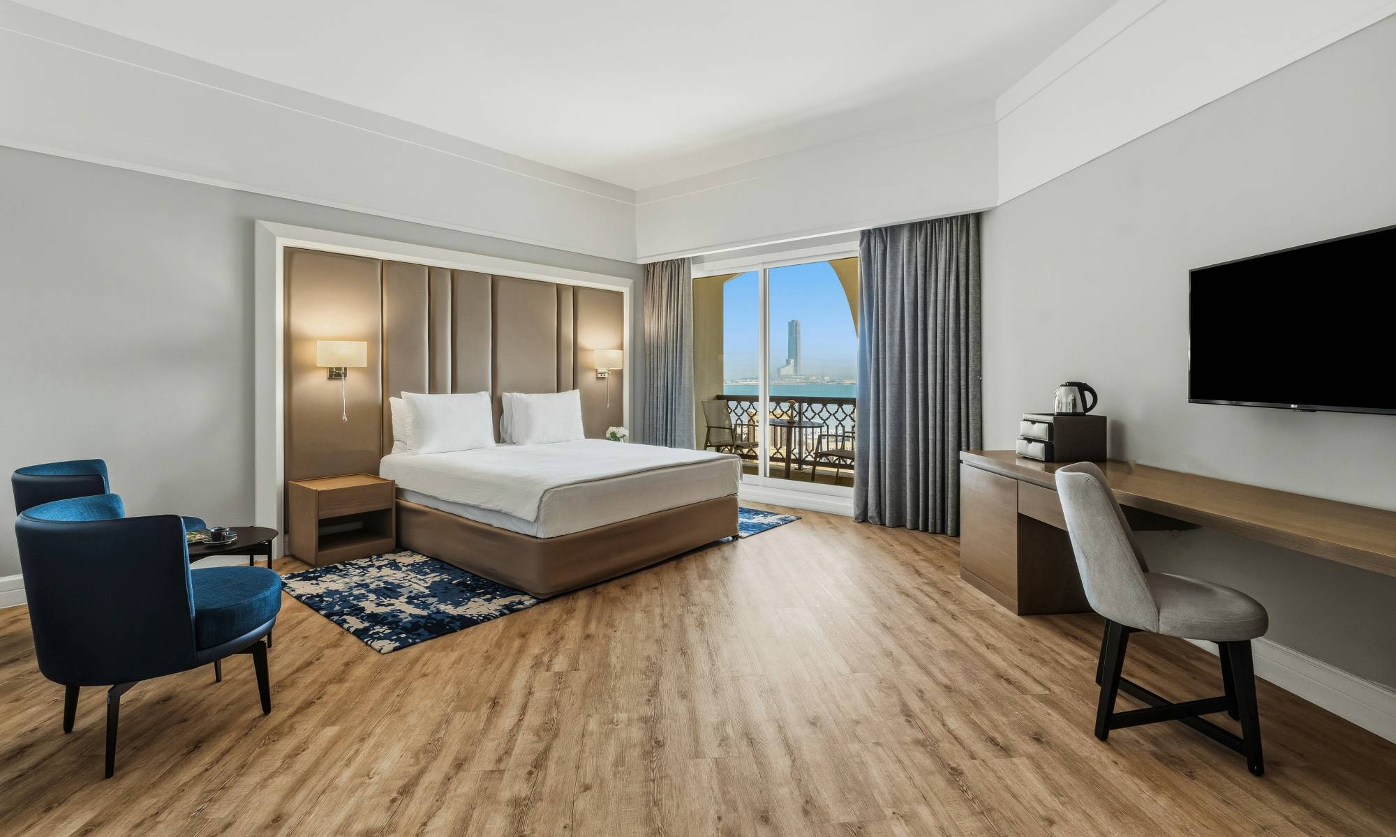 Dječji apartman Escape s pogledom na more, glavna spavaća soba 