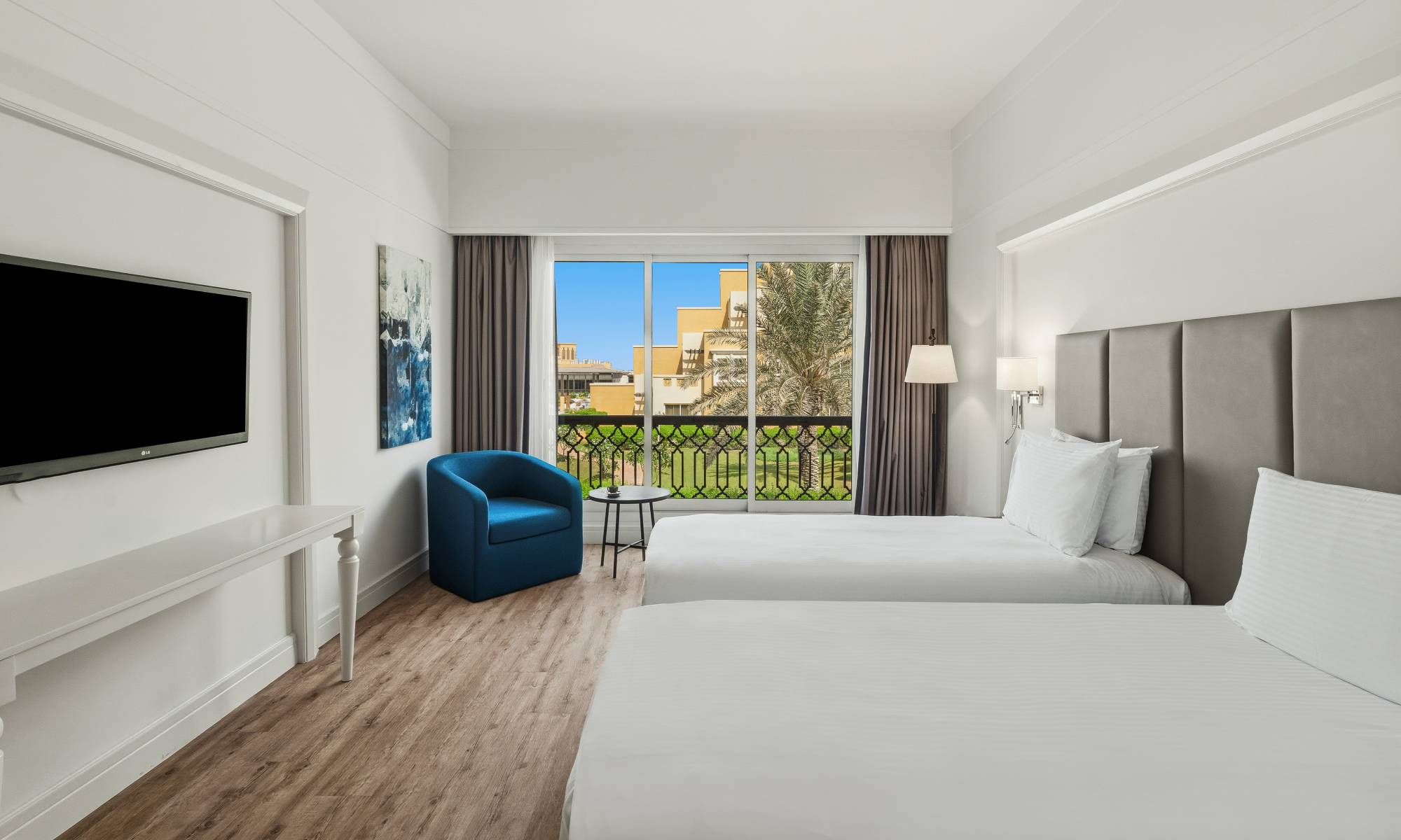 Obiteljski apartman s dvije spavaće sobe i pogledom na vrt