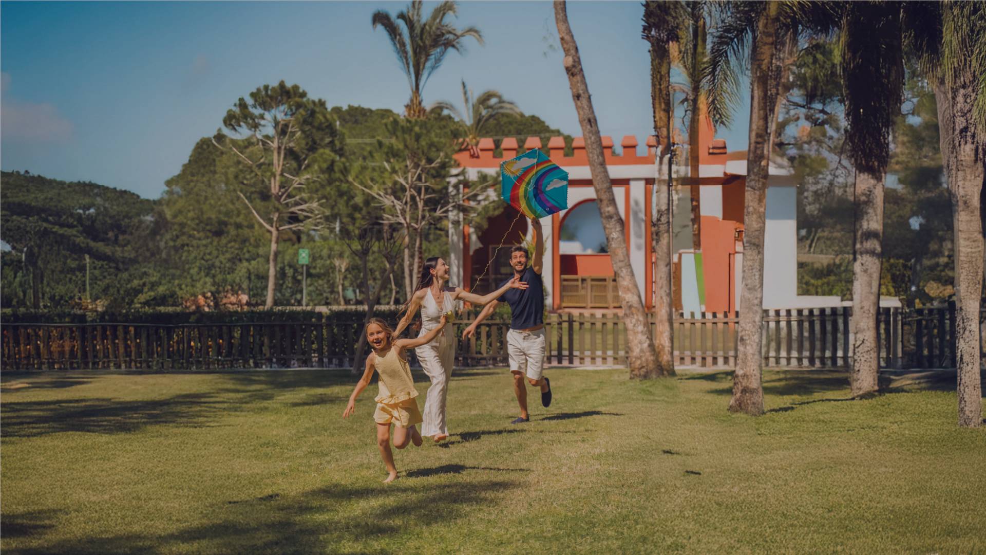Family enjoying outdoor activities with children at Rixos Park Belek during a fun semester holiday