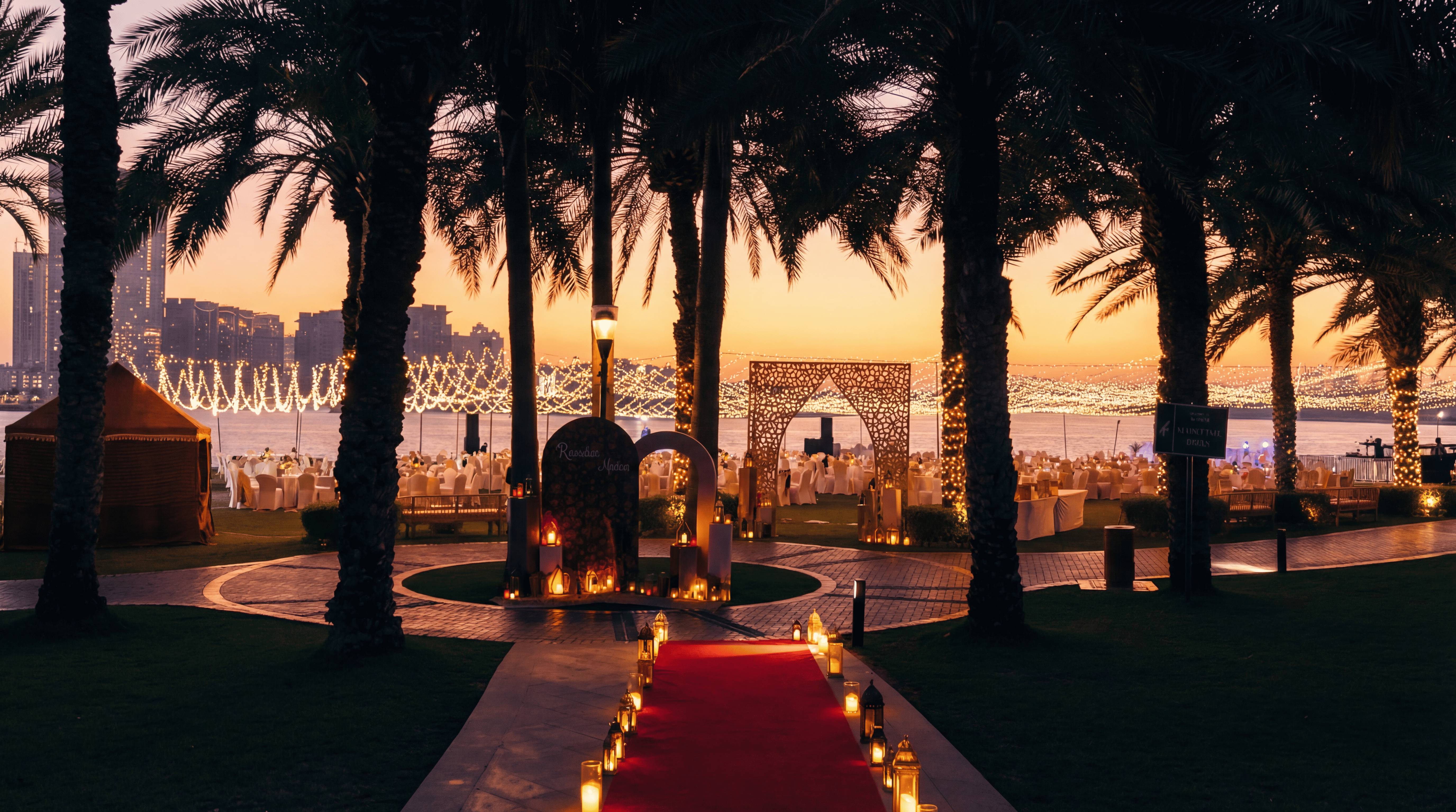 RTPD Outdoor Corporate Iftar Entrance