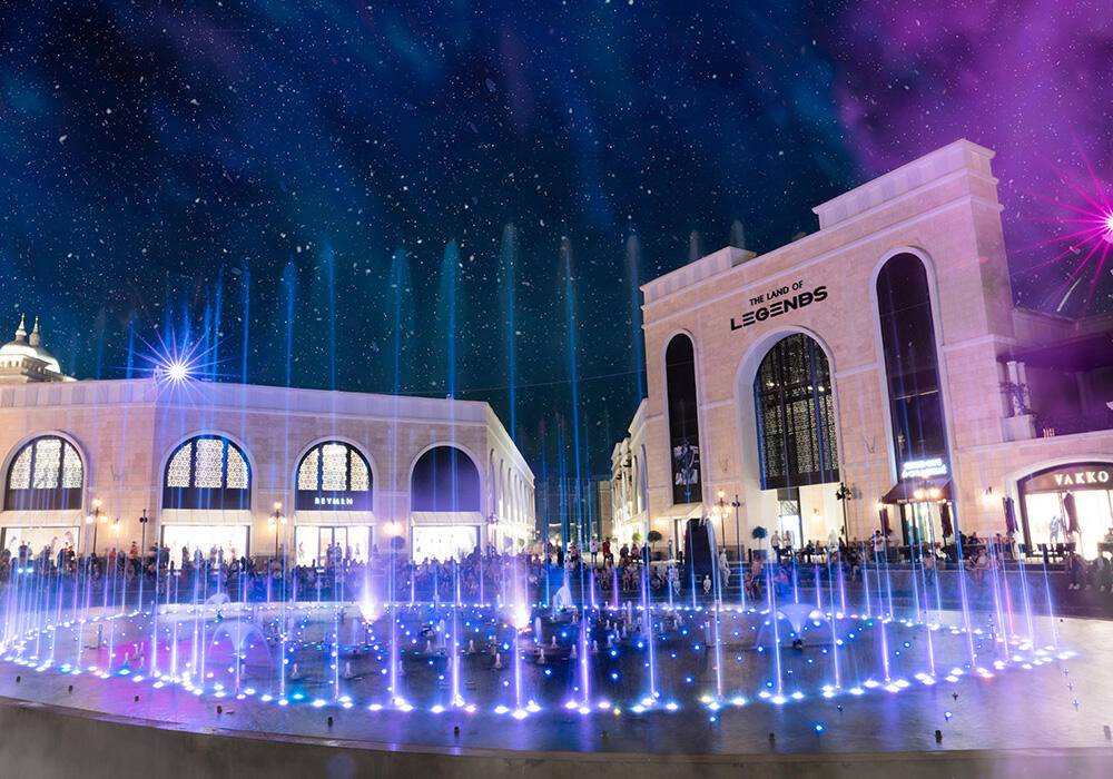 Chimera Fountain Show